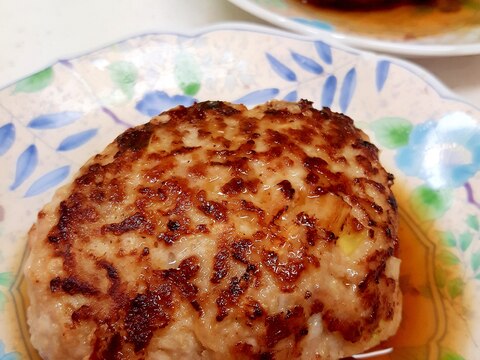 切り干し大根入り(^^)豚ひき肉のハンバーグ♪